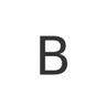 b again logo
